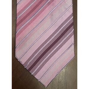 Saxony Collection Pink 100% Silk Men’s Neck Tie
